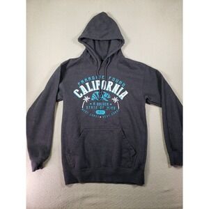 California Hoodie Men Small Gray Golden State Of Mind Pullover Canvas Winterwear